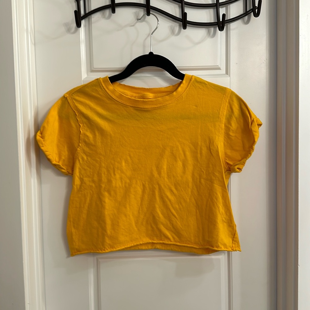 We The Free Orange Tee Size XS